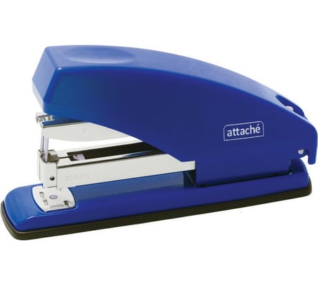 Степлер Attache до 60 листов, 23/6, 23/8, 23/10 24/6, цвет синий 728908