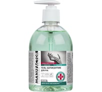 Гель-антисептик для рук MANUFACTOR N308 с дозатором, 500 мл, Я0000021754
