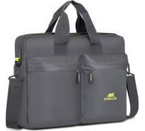 Легкая городская сумка для ноутбука до 16" RIVACASE 5532 grey