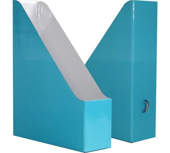 Вертикальный накопитель Attache Selection Flamingo75 мм, 2 шт, aqua 897320 1