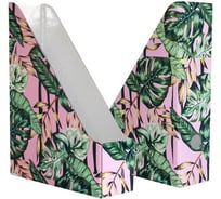 Вертикальный накопитель Attache Selection Flamingo 75 мм, 2 шт, Jungle, с дизайном 897361
