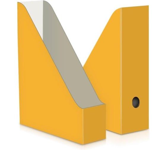 Вертикальный накопитель Attache Selection CROCUS 75 мм, 2 шт, gold 930924