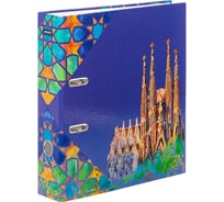 Папка-регистратор Attache Selection Travel Spain ламинированный картон, 75 мм 1057427