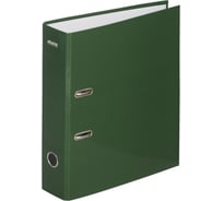 Папка-регистратор Attache Selection Crocus green clover, ламинированный картон, 75 мм 845491