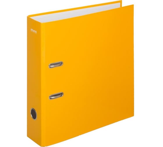 Папка-регистратор Attache Selection Crocus gold, ламинированный картон, 75 мм 845492