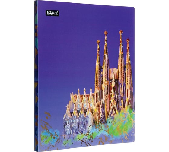Папка скоросшиватель с пружинным механизмом Attache Selection Travel Spain 1057422