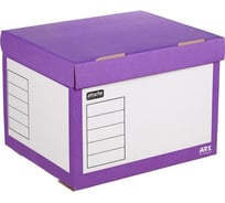 Архивный короб Attache Selection с откидной крышкой, 410х350х300 мм 391342
