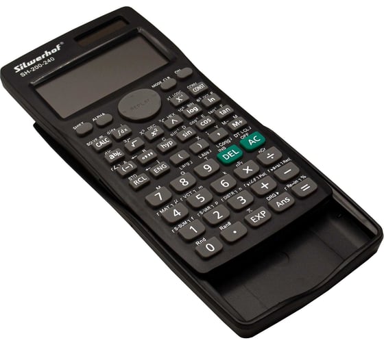 Калькулятор научный Silwerhof SH-200-240 черный, 10-разрядный 1985867