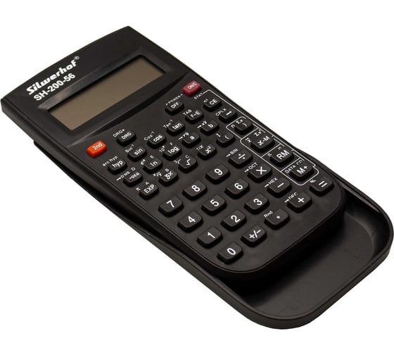 Калькулятор научный Silwerhof SH-200-56 черный, 10-разрядный 1985892