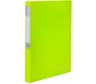 Неоновая папка BRAUBERG Neon 40 вкладышей, 25 мм, зеленая, 700 мкм, 227452