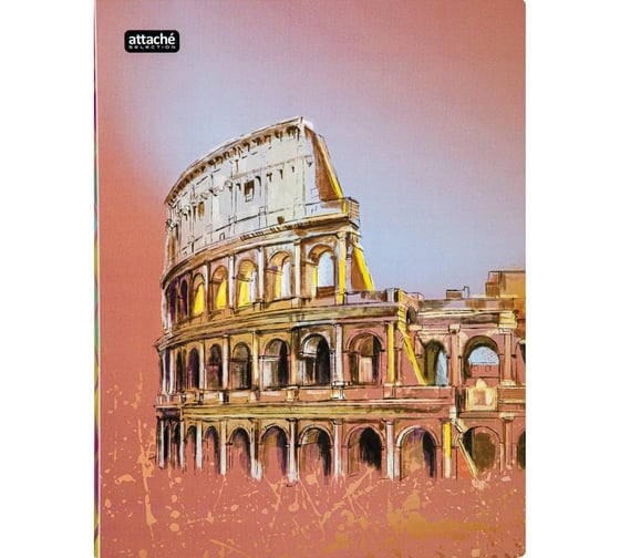 Папка скоросшиватель с пружинным механизмом Attache Selection Travel Italy 1057421 1