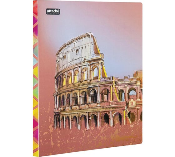 Папка скоросшиватель с пружинным механизмом Attache Selection Travel Italy 1057421
