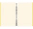 Бизнес-тетрадь Attache Selection SPRING BOOK А4, 150 листов, клетка, пластиковая спираль, желтая 84232 1014471 3
