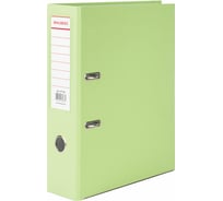 Папка-регистратор BRAUBERG  80 мм, с уголком, лайм 227196