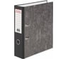 Папка-регистратор BRAUBERG усиленный корешок, мраморное покрытие, 80 мм, с уголком, черная 227188