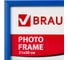 Рамка BRAUBERG HIT2, 21х30 см, пластик, багет 12 мм, синяя, стекло, 390943 2