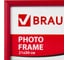 Рамка BRAUBERG HIT2, 21х30 см, пластик, багет 12 мм, бордовая, стекло, 390944 2