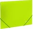Неоновая папка BRAUBERG Neon на резинках зеленая до 300 листов 0.5мм 227460 1