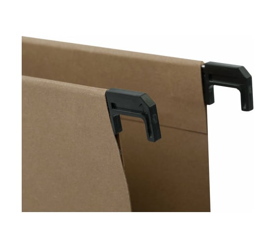 Подвесные папки BRAUBERG Foolscap А4, 406х245 мм, до 80 листов, КОМПЛЕКТ 10 шт. 231787