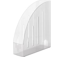 Вертикальный прозрачный лоток для бумаг BRAUBERG Energy 261х85х300 мм 231555