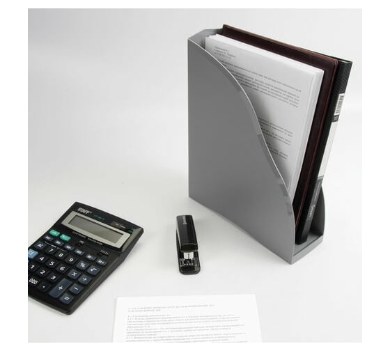Вертикальный лоток для бумаг BRAUBERG Cosmo 260х85х315 мм 237007