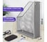 Вертикальный металлический лоток для бумаг BRAUBERG Germanium 250х72х315 мм, серебряный 231949 3