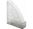 Вертикальный тонированный лоток для бумаг BRAUBERG Standard 245х70х295 мм, серый 237222 4