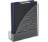 Вертикальный тонированный лоток для бумаг BRAUBERG Standard 245х70х295 мм, серый 237222 5