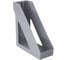 Вертикальный лоток для бумаг BRAUBERG Basic 265х100х285 мм, серый 237010 4