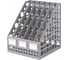 Вертикальный лоток для бумаг BRAUBERG MAXI Plus 240 мм, 6 отделений 237016 7