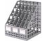 Вертикальный лоток для бумаг BRAUBERG MAXI Plus 240 мм, 6 отделений 237016 1