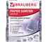 Вертикальный лоток для бумаг BRAUBERG MAXI Plus 240 мм, 6 отделений 237016 10