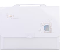 Портфель DELI 72541 13 отделений, A4, полипропилен, ассорти 1366201