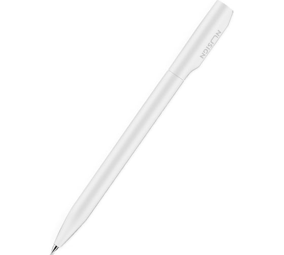 Ручка гелевая DELI Nusign NS552 white/белый, чернила черные, линия 0.5 мм 1657655 1