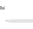 Ручка гелевая DELI Nusign корп.белый чернила черн. линия 0.5мм NS552white NS552-WT 5