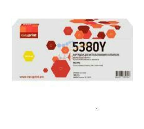 Тонер-картридж EasyPrint для Kyocera ECOSYS PA4000cx/MA4000cix/ MA4000cifx (10000 стр.) желтый, с чипом LK-5380Y 1