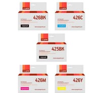 Комплект картриджей EasyPrint (CLI-426BK XL/CLI 426/CLI 426C/CLI 426Y/CLI 426M/CLI 426BK) для Canon: PGI-425BK/CLI-426, пигментный IC-CLI426_SET