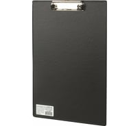 Доска-планшет BRAUBERG Comfort с прижимом А4 230х350 мм, картон/ПВХ, черная, 222657