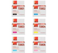 Комплект картриджей EasyPrint (T0801/T079A) для Epson T0807/T079A: черный, голубой, пурпурный, желтый, светло-голубой, светло-пурпурный IE-T0807_SET