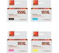 Комплект картриджей EasyPrint IH-950XL (CN045AE №950XL; CN046AE №951XL; CN047AE №951XL; CN048AE №951XL) для HP 950XL/951XL: черный, голубой, пурпурный, желтый IH-950XL/951XL_SET