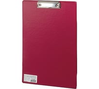 Доска-планшет BRAUBERG Comfort с прижимом А4 230 х350 мм, картон/ПВХ, бордовая, 222660