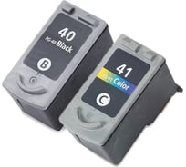 Комплект картриджей EasyPrintIC-PG-40 (PG-40 ) для Canon: PG-40/CL-41, черный + цветной IC-PG-40/CL-41_SET