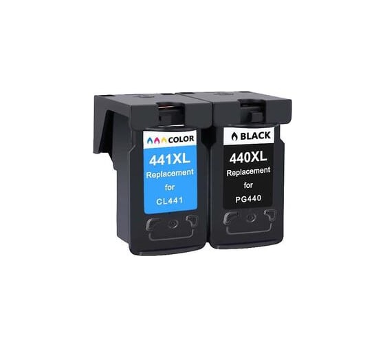 Комплект картриджей EasyPrintIC-PG-440XL (PG-440 XL ) для Canon: PG-440XL/CL-441XL, черный + цветной IC-PG-440XL/CL-441XL_SET