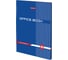 Книга канцелярская 80л, А4 215х295 мм, клетка, тверд. обложка 7БЦ, глянцевая, блок BRAUBERG 130065 1
