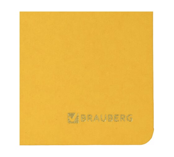 Настольный недатированный планинг BRAUBERG Select 305x140мм, балакрон, желтый 111696