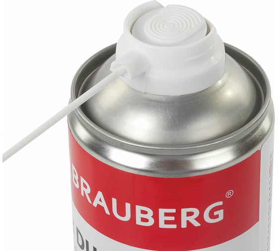 Баллон со сжатым воздухом BRAUBERG для очистки техники, 1000мл 513317