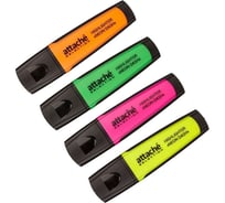 Маркеры-выделители текста Attache Selection Neon Dash 1-5 мм, набор 4 цвета 427338