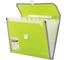 Пластиковая папка-портфель BRAUBERG JOY А4, 13 отделений, с окантовкой, салатовый 227974 2