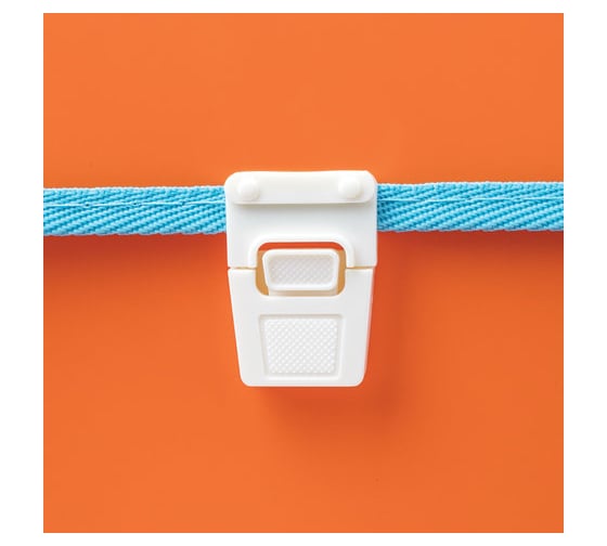 Пластиковая папка-портфель BRAUBERG JOY А4, 13 отделений, с окантовкой, оранжевый 227975