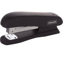 Степлер Attache Comfort до 20 листов, soft touch покрытие, черный, №24/6, 26/6 611845
